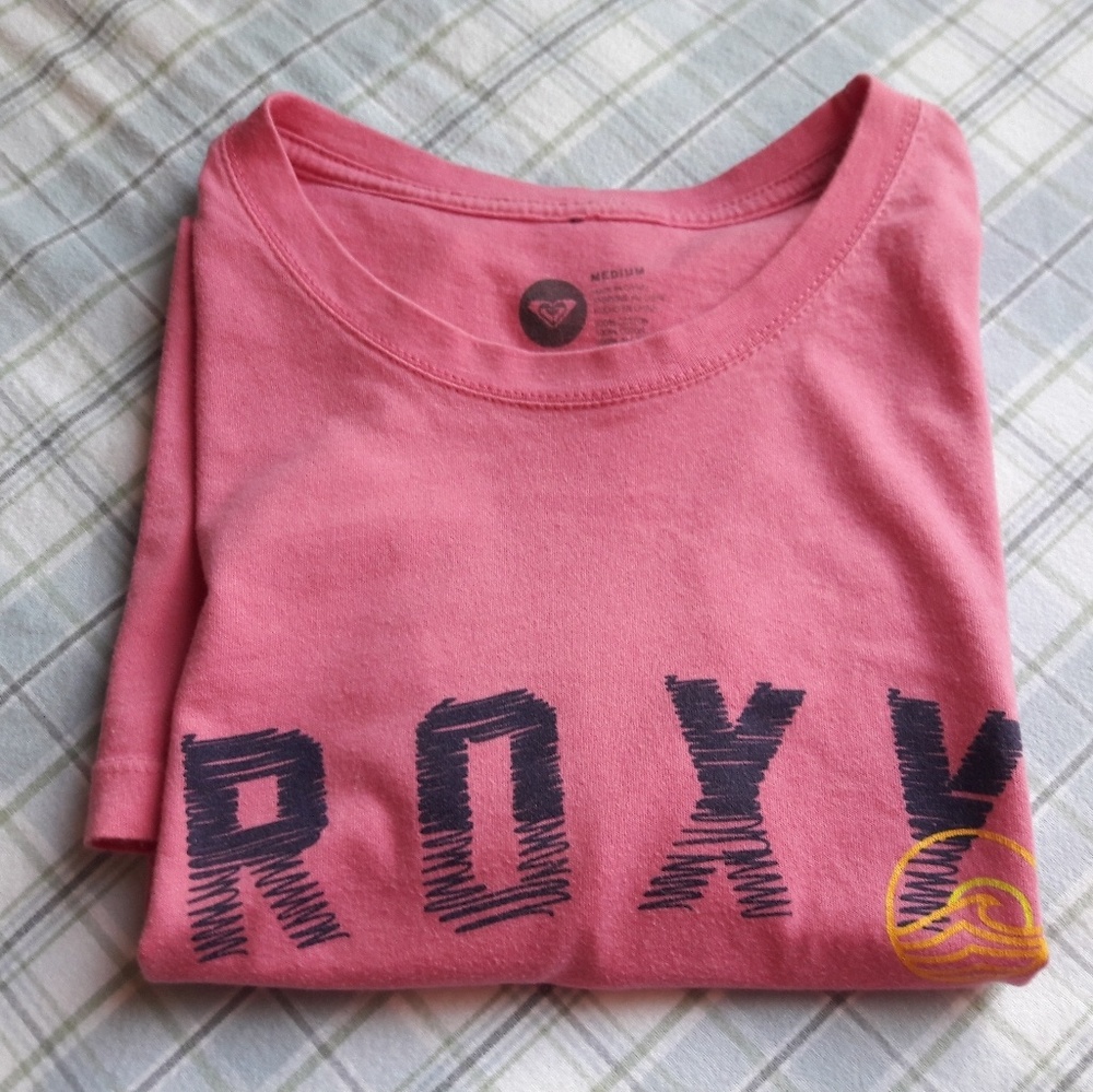 Roxy pink Tee size M